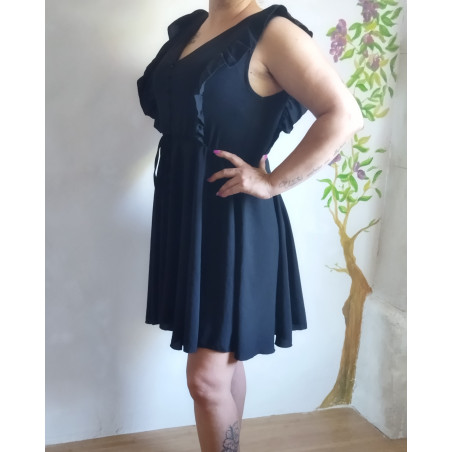 Vestido negro basico hot sale